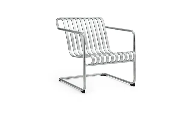 Hay Palissade Cantilever Low Lounge Armchair Hot Galvanised Steel