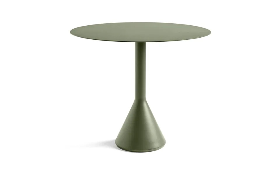 Hay Palissade Cone Round Coffee Table Olive - Ø90
