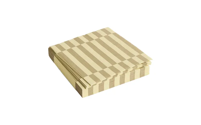 Hay Pattern Lunch Stripe Napkin 33x33 Cm 20-pack Cream-sand Pillar product image