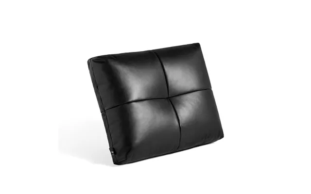 Hay Quilton Cushion Leather Sense Black
