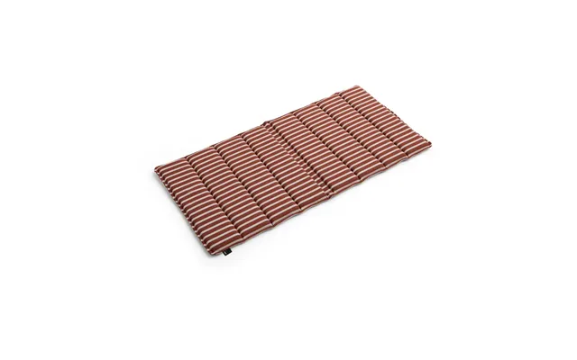 Hay Terrazza Folding Seat Cushion Terracotta Bold Stripe - 82x40 Cm