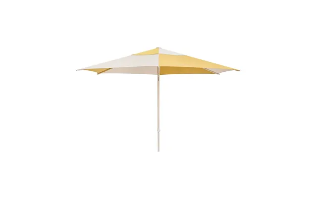 Hay Terrazza Hexagon Parasol Off White-ochre