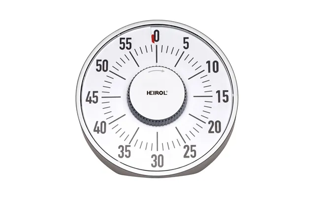 Heirol Heirol Large Magnetic Timer White-stainless Steel