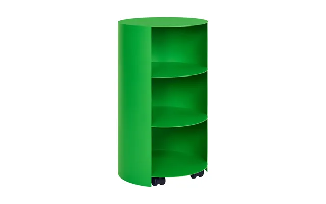 Hem Hide Pedestal Ø38x68 Cm Pure Green Textured product image