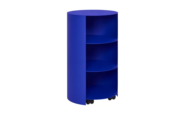 Hem Hide Pedestal Ø38x68 Cm Ultramarine Blue Textured product image
