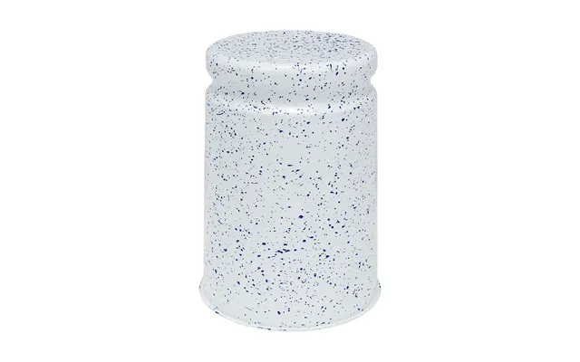 Hem Last Stool Ø32x44 Cm White-blue Splatter