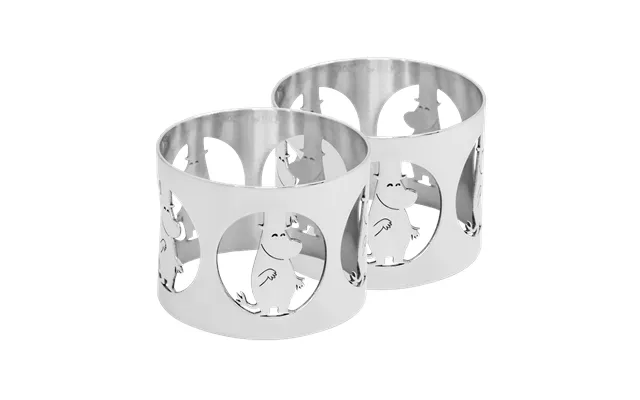 Hilke Collection Hilke X Moomin Napkin Rings Moominpappa 2-pack Brass