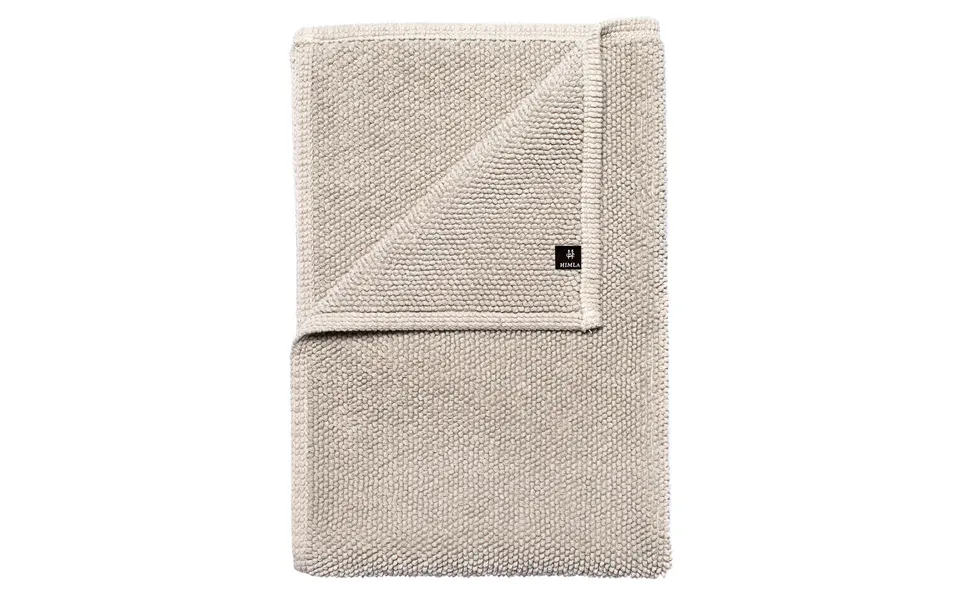 Himla Max Bathroom Rug 60x90 Cm Mother Of Pearl Beige