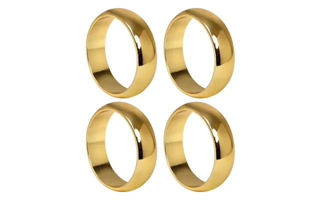 Himla Monaco Napkin Ring Ø4 Cm 4-pack Brass