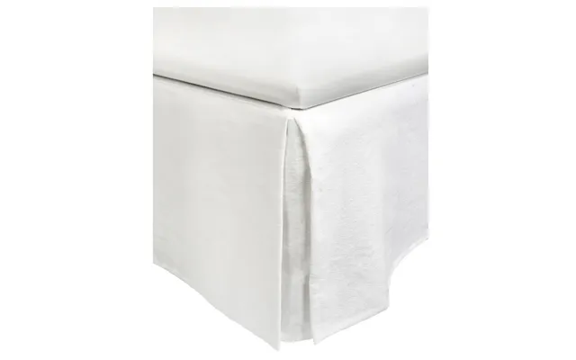 Himla Weeknight Bed Skirt 160x220x52 Cm White
