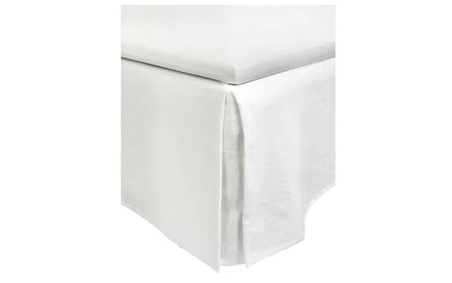Himla Weeknight Bed Skirt 180x220x52 Cm White