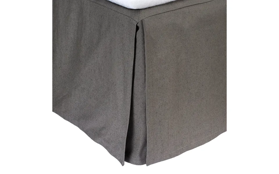 Himla Weoaknight Bed Skirt 180x220x42 Cm Charcoal
