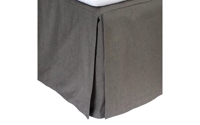 Himla Weoaknight Bed Skirt 180x220x42 Cm Charcoal