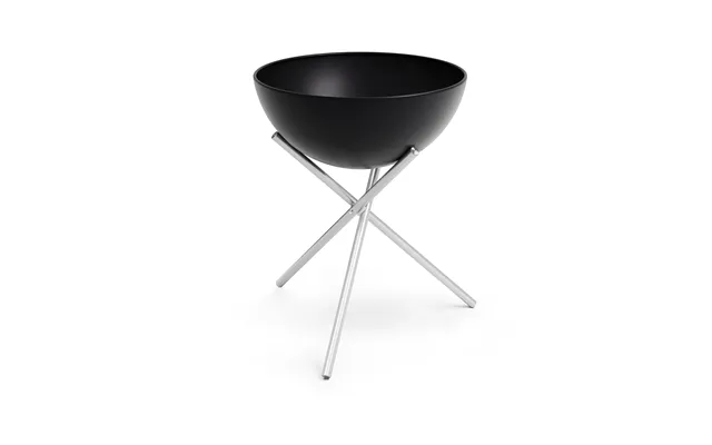 Höfats Bowl 57 Fireplace Black-silver - Tripod Stand