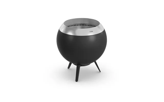 Höfats Moon 45 Fireplace Black-silver - Low Stand