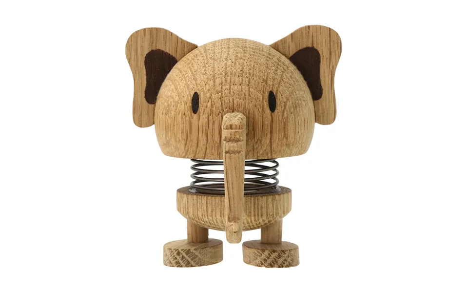 Hoptimist Hoptimist Figure S Elephant - Oak