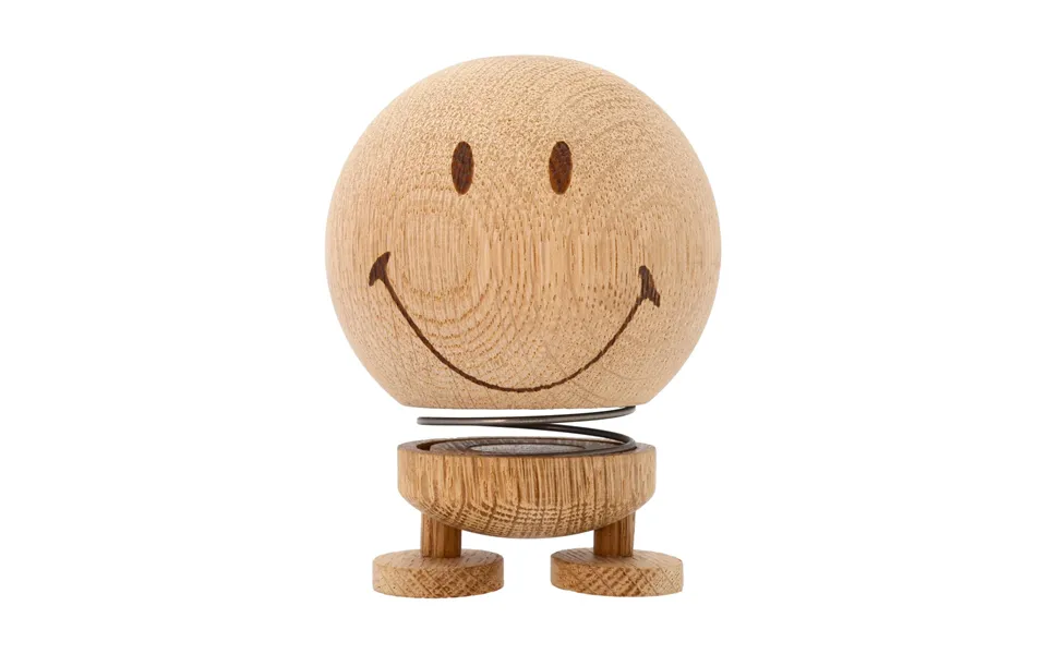 Hoptimist Hoptimist Smiley M Figure Raw Oak