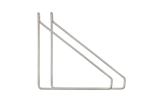 House Doctor Apart Shelving System 2-pack Brushed Silver