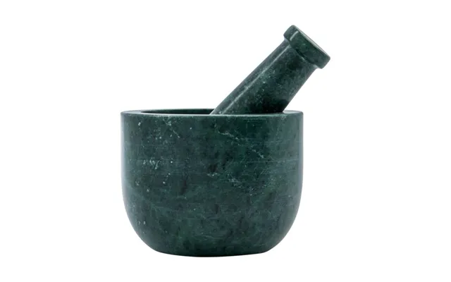 House Doctor Arb Mortar With Pestle Ø10 Cm Dark Green