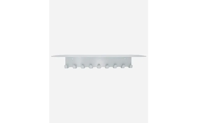 House Doctor Book Rack 9 Hooks 18x60 Cm Light Gray