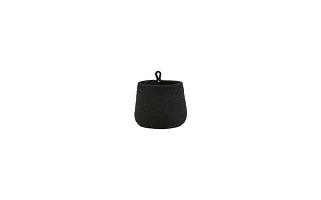 House Doctor Hanging Basket Black