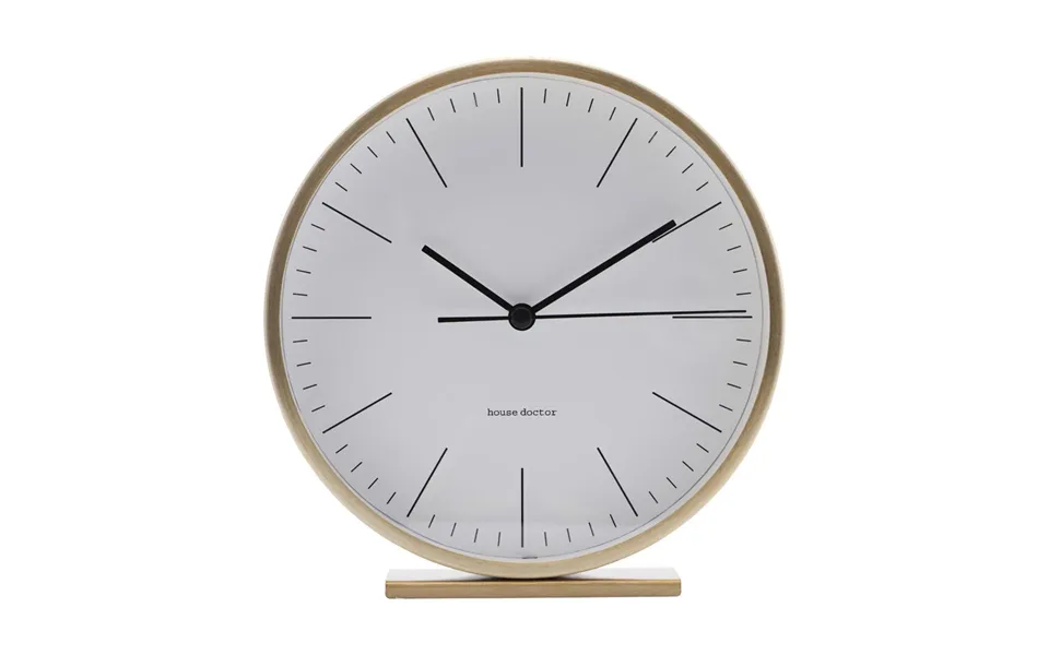 House Doctor Hannah Table-top Clock 15 Cm Gold