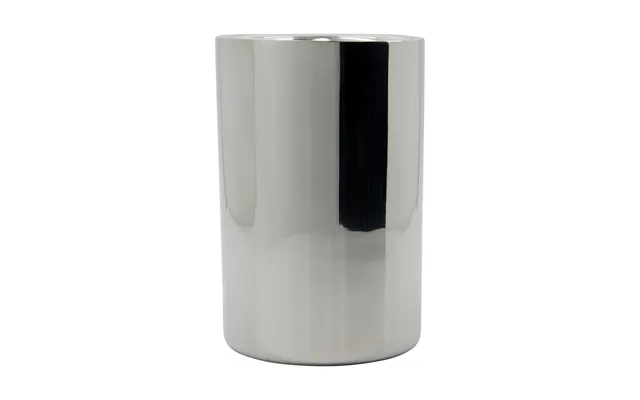 House Doctor Kett Wine Cooler Ø12.5x18 Cm Silver Finish