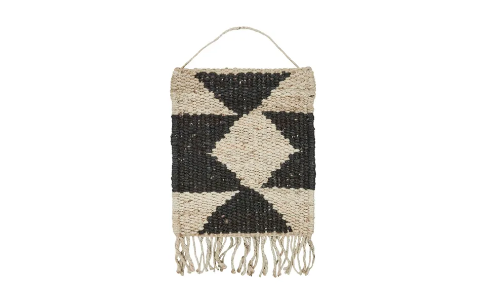 House Doctor Murro Wall Decoration 35x50 Cm Black-natural