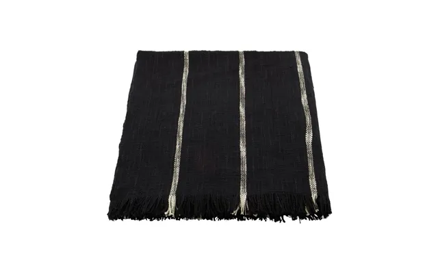 House Doctor Tuur Bedspread 130x180 Cm Black Off-white