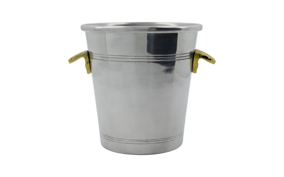 House Doctor Wine Cooler Antique Silver Finish