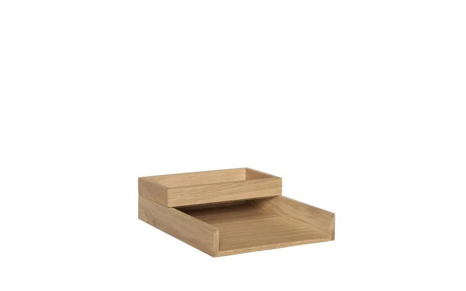Hübsch Rail Desk Stand 2 Pcs Nature