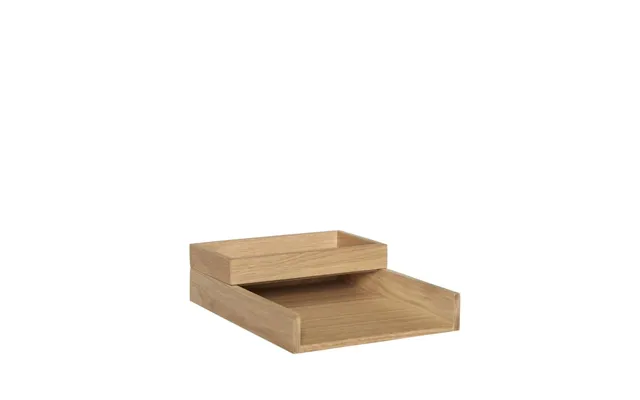 Hübsch Rail Desk Stand 2 Pcs Nature