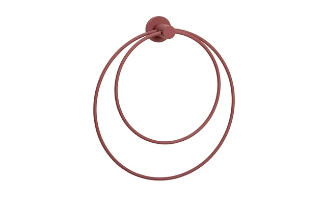 Hübsch Towel Holder Red