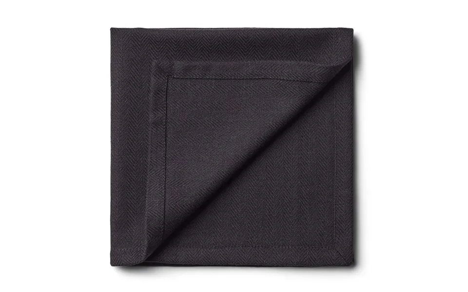 Humdakin Humdakin Fabric Napkin 40x40 Cm 2-pack Coal