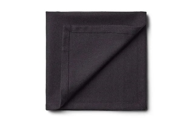Humdakin Humdakin Fabric Napkin 40x40 Cm 2-pack Coal