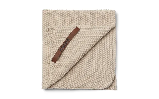 Humdakin Humdakin Knitted Dishcloth 28x28 Cm Light Stone product image