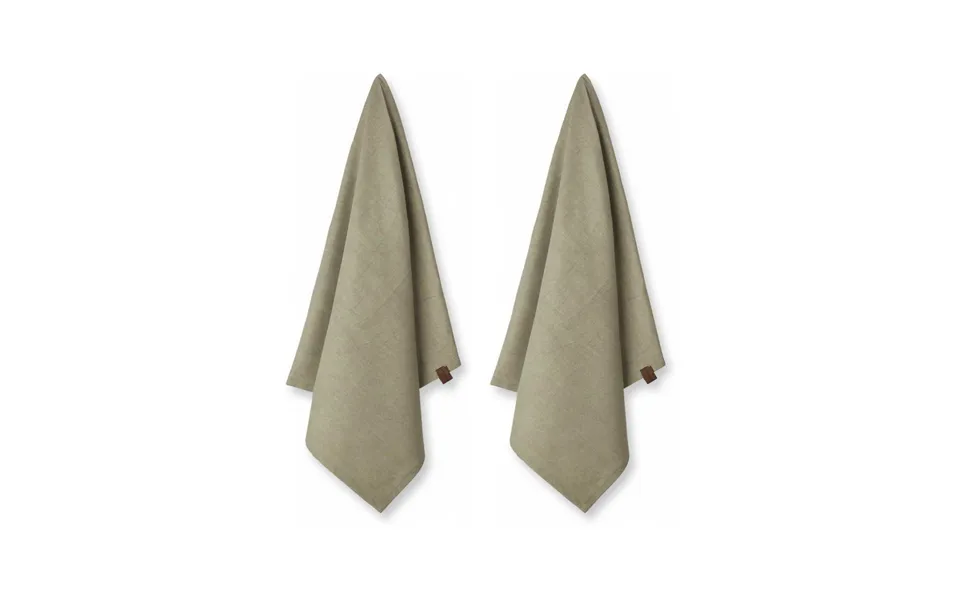 Humdakin Humdakin Organic Kitchen Towel 45x70 Cm 2-pack Oak