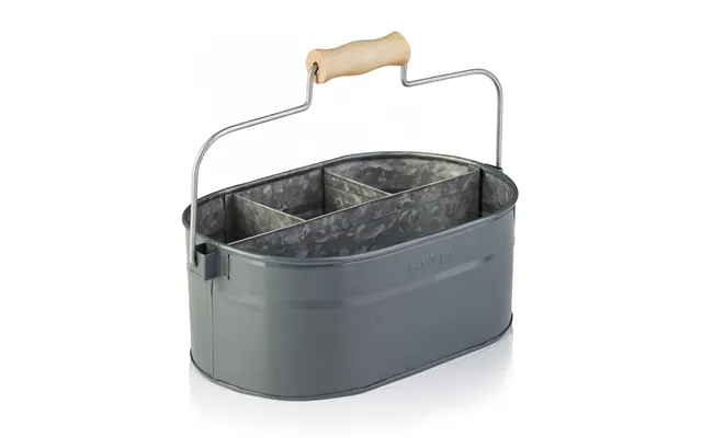 Humdakin Humdakin System Bucket Storage Box 30x19 Cm Grey