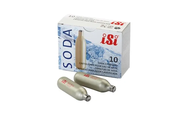 Isi Co2 Cartridges For Soda Siphons 10-pack