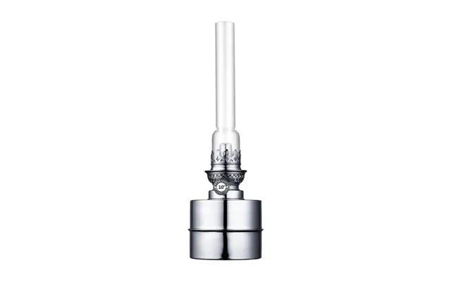 Karlskrona Lampfabrik Flaggskär Paraffin Lamp Nickel