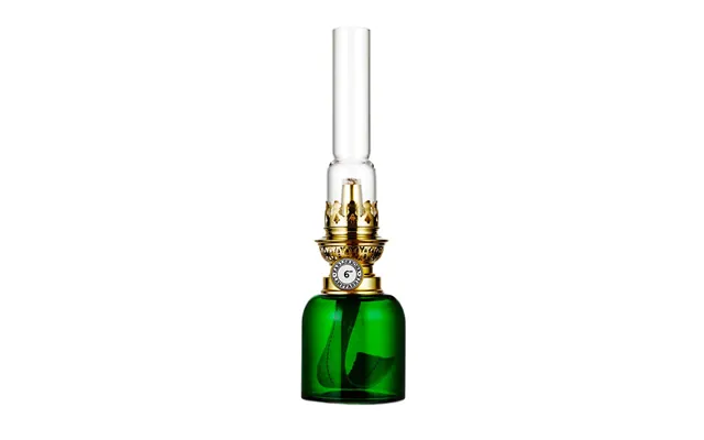 Karlskrona Lampfabrik Koholmen Paraffin Lamp Green