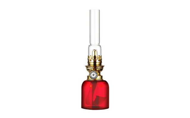 Karlskrona Lampfabrik Koholmen Paraffin Lamp Roby Red
