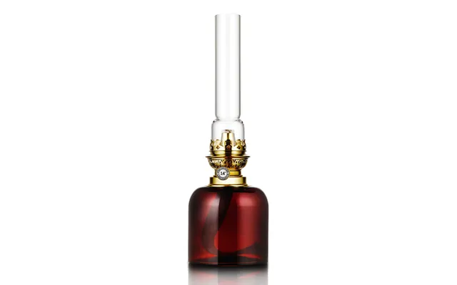 Karlskrona Lampfabrik Kungsholmen Paraffin Lamp Brown