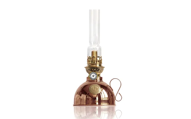 Karlskrona Lampfabrik Nattlampan Paraffin Lamp Copper