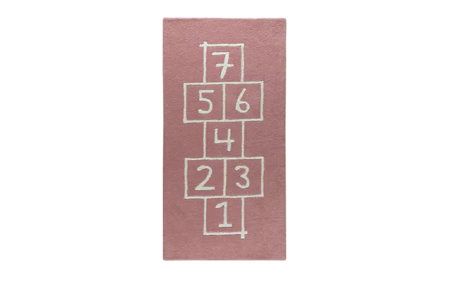 Kateha Hopscotch Rug Pink