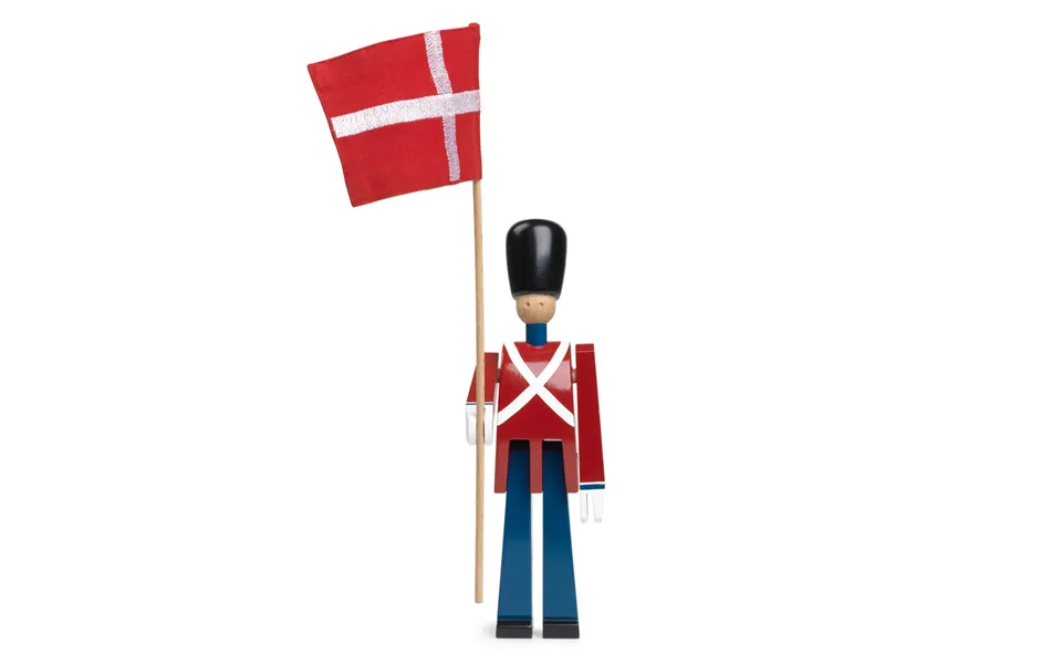 Kay Bojesen Denmark Kay Bojesen Guard With Textile Flag 29,5 Cm