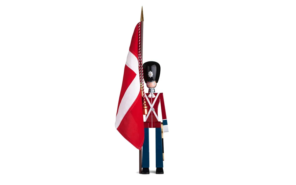Kay Bojesen Denmark Kay Bojesen Guard With Textile Flag 50 Cm