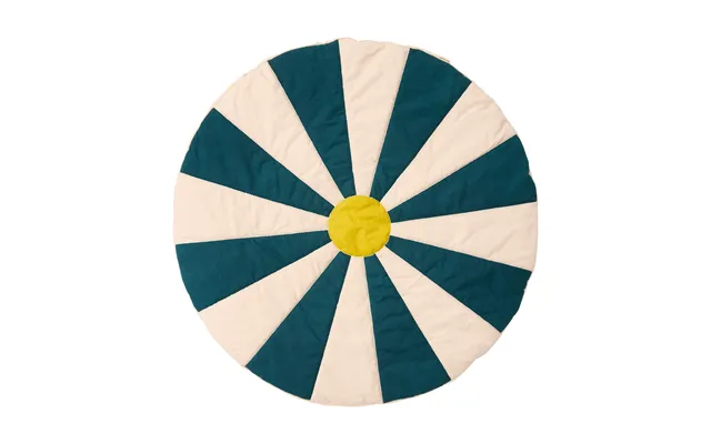 Kid's Concept Circus Play Mat Blue-green - Ø112x2 Cm