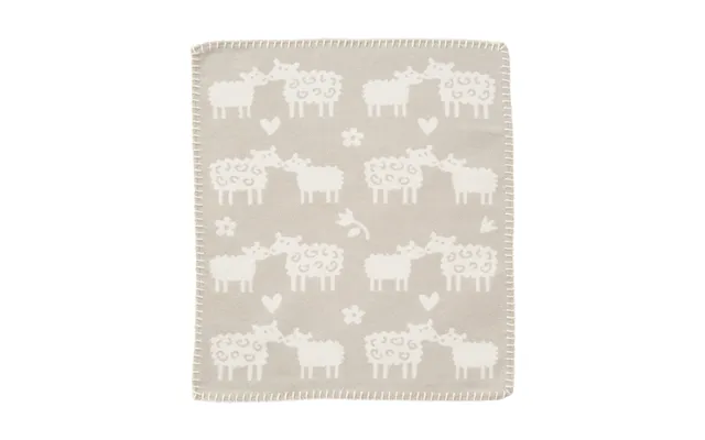 Klippan Yllefabrik Bää Security Blanket Greige - 34x40 Cm product image