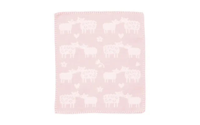 Klippan Yllefabrik Bää Security Blanket Soft Pink - 34x40 Cm product image